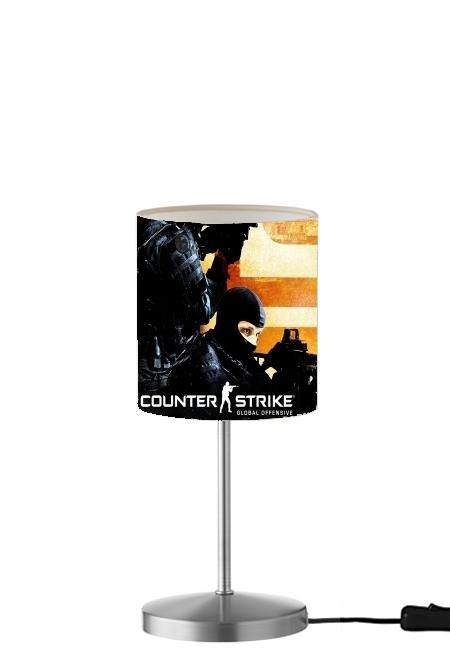 Counter Strike CS GO für Tisch- / Nachttischlampe