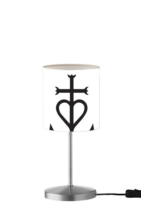 Croix de Camargue für Tisch- / Nachttischlampe