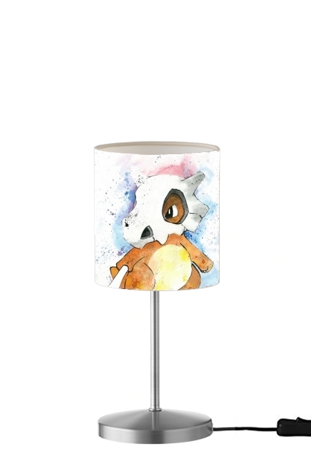 Cubone Watercolor für Tisch- / Nachttischlampe