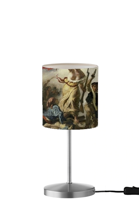 Delacroix La Liberte guidant le peuple für Tisch- / Nachttischlampe