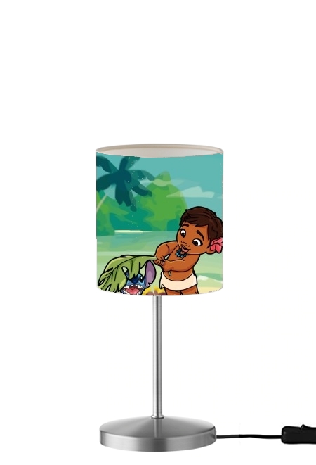 Disney Hangover Moana and Stich für Tisch- / Nachttischlampe