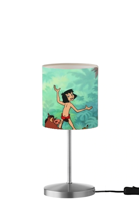 Disney Hangover Mowgli Timon and Pumbaa  für Tisch- / Nachttischlampe