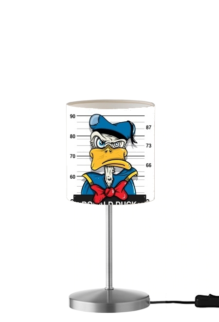 Donald Duck Crazy Jail Prison für Tisch- / Nachttischlampe