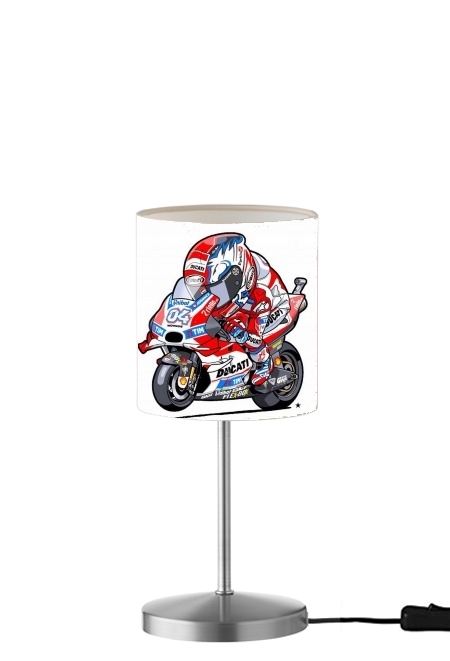 dovizioso moto gp für Tisch- / Nachttischlampe