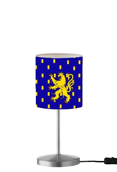 Drapeau de la FrancheComte für Tisch- / Nachttischlampe