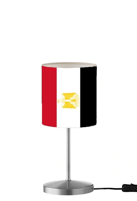 Flagge von Ägypten für Tisch- / Nachttischlampe