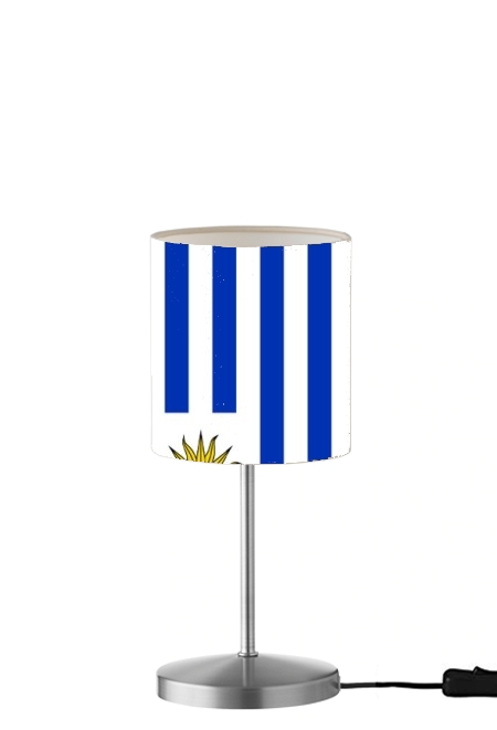 Flagge von Uruguay für Tisch- / Nachttischlampe