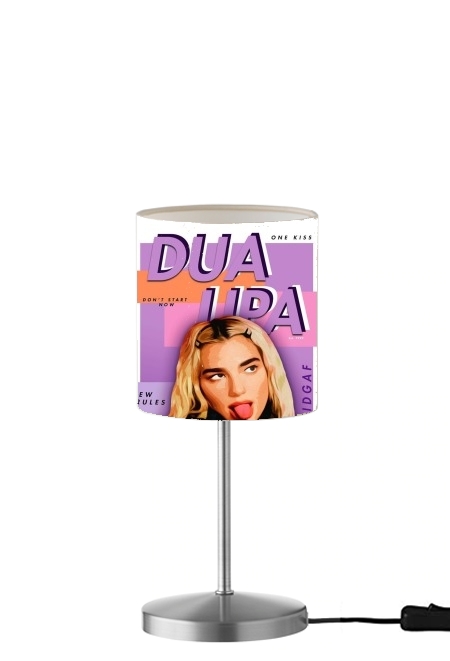 Dua Lipa new rules für Tisch- / Nachttischlampe