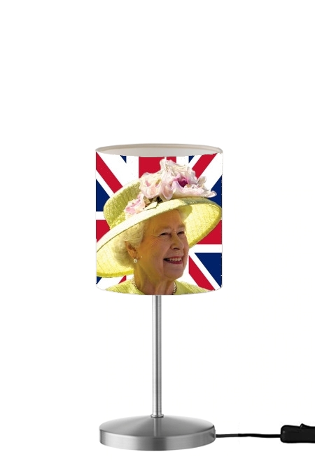 Elizabeth 2 Uk Queen für Tisch- / Nachttischlampe