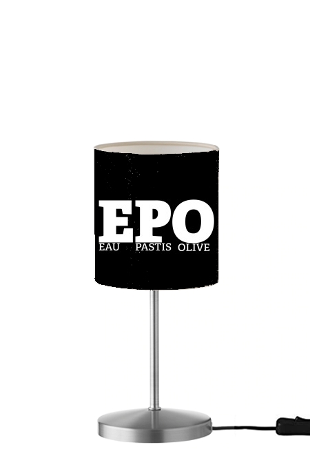 EPO Eau Pastis Olive für Tisch- / Nachttischlampe