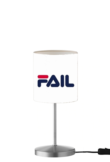 Fila Fail Joke für Tisch- / Nachttischlampe