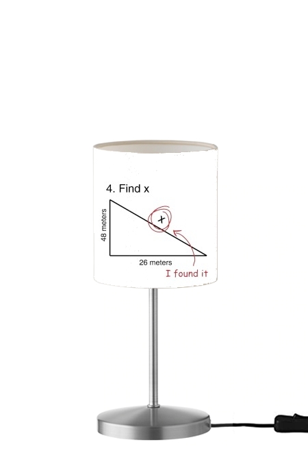 Find X Math Geek Peter Parker Spiderman für Tisch- / Nachttischlampe