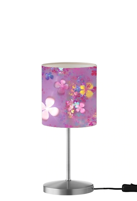 Flower Power für Tisch- / Nachttischlampe