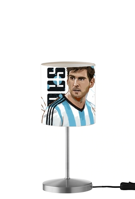 Football Legends: Lionel Messi - Argentina für Tisch- / Nachttischlampe