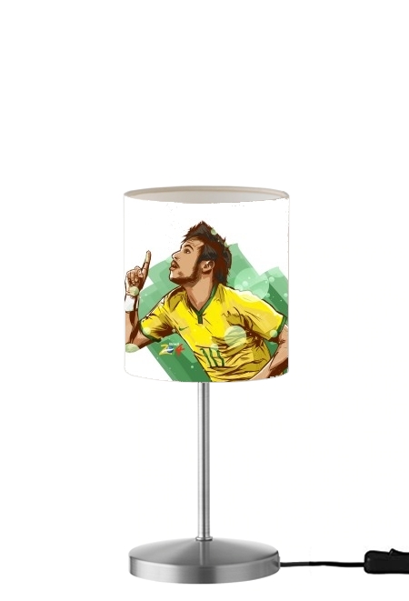 Football Stars: Neymar Jr - Brasil für Tisch- / Nachttischlampe