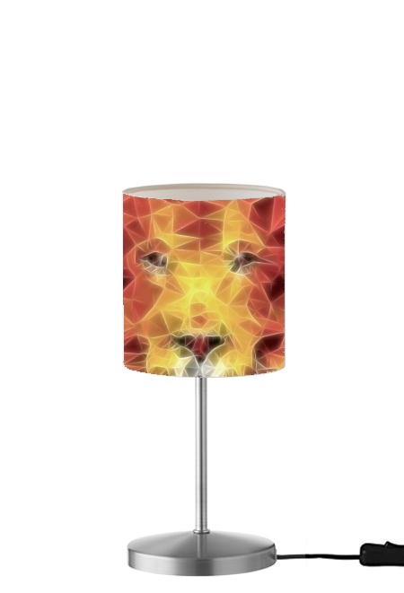 fractal lion für Tisch- / Nachttischlampe