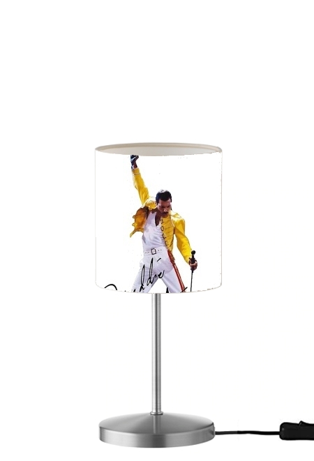 Freddie Mercury Signature für Tisch- / Nachttischlampe