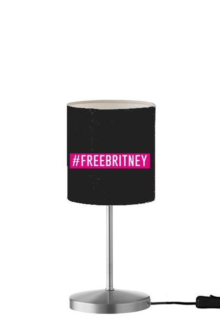 Free Britney für Tisch- / Nachttischlampe