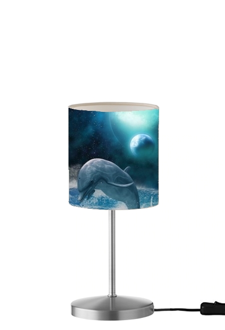 Freedom Of Dolphins für Tisch- / Nachttischlampe