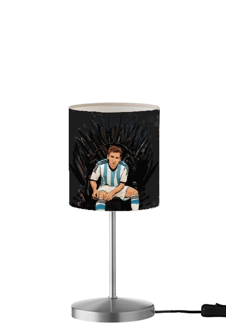 Game of Thrones: King Lionel Messi - House Catalunya für Tisch- / Nachttischlampe