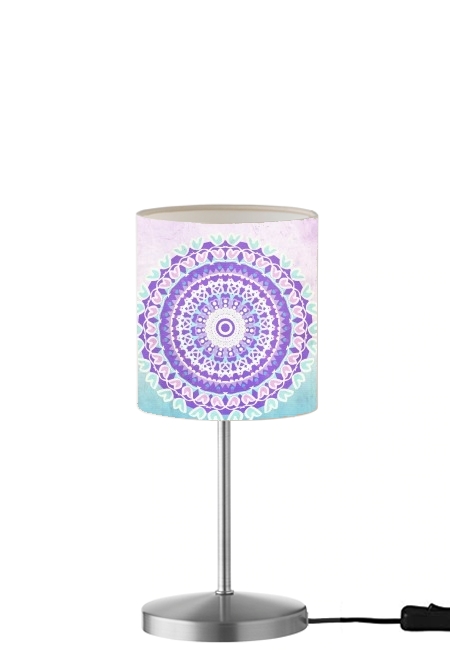 Frozen Mandala für Tisch- / Nachttischlampe