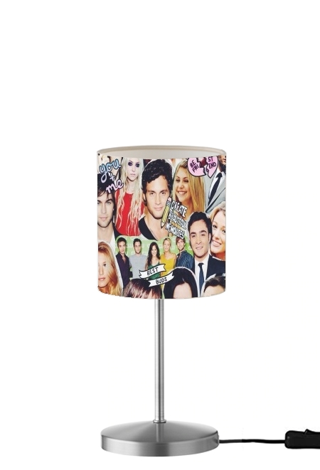 Gossip Girl Fan Collage für Tisch- / Nachttischlampe