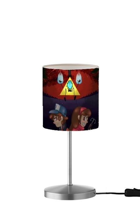 Gravity Falls Monster bill cipher Wheel für Tisch- / Nachttischlampe