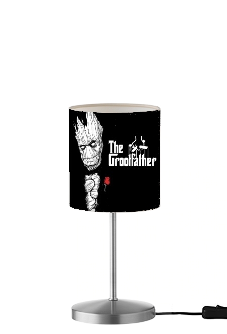 GrootFather is Groot x GodFather für Tisch- / Nachttischlampe