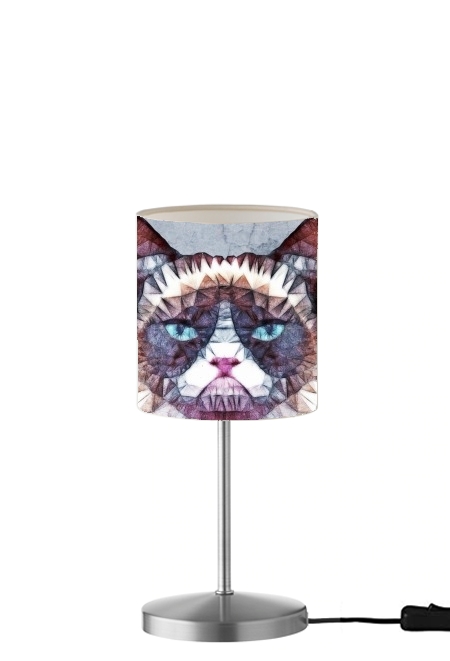 grumpy cat für Tisch- / Nachttischlampe