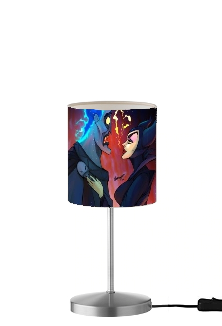 Hades x Maleficent für Tisch- / Nachttischlampe