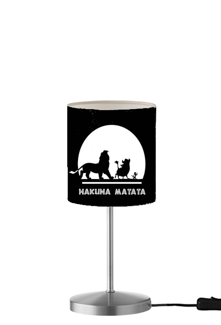 Hakuna Matata Elegance für Tisch- / Nachttischlampe