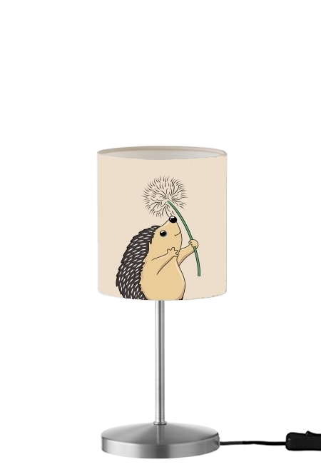 Hedgehog play dandelion für Tisch- / Nachttischlampe