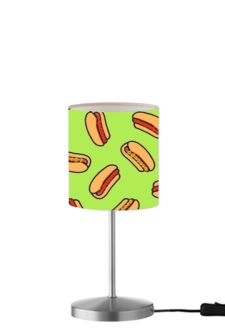 Hot Dog pattern für Tisch- / Nachttischlampe