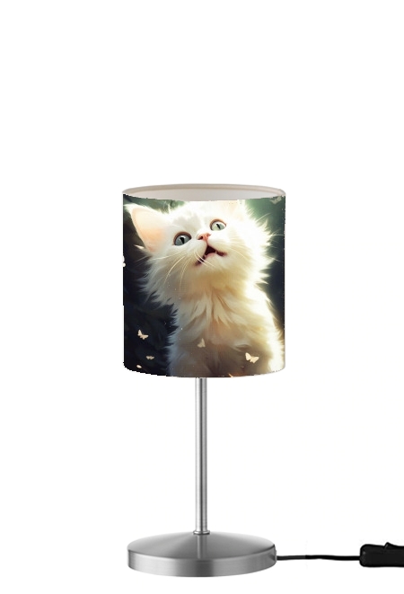 I Love Cats v5 für Tisch- / Nachttischlampe