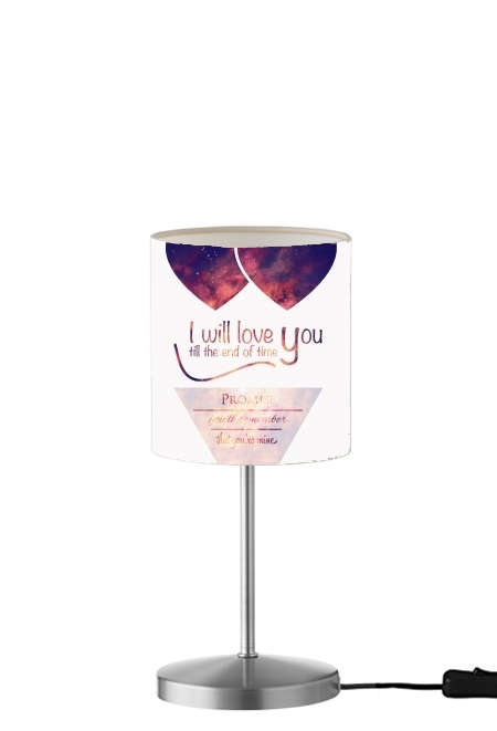 I will love you für Tisch- / Nachttischlampe