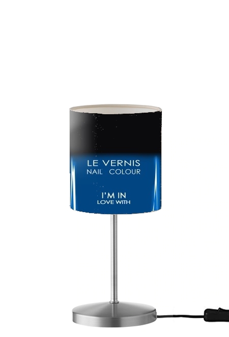 Flacon Vernis Blue Love für Tisch- / Nachttischlampe