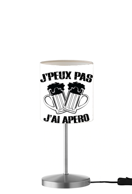 Je peux pas jai apero für Tisch- / Nachttischlampe