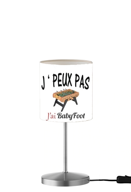 Je peux pas jai babyfoot für Tisch- / Nachttischlampe