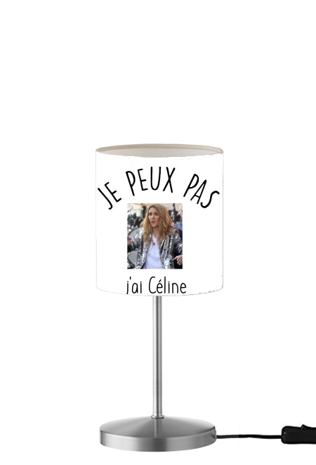 Je peux pas jai Celine für Tisch- / Nachttischlampe