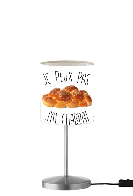 Je peux pas jai chabbat für Tisch- / Nachttischlampe