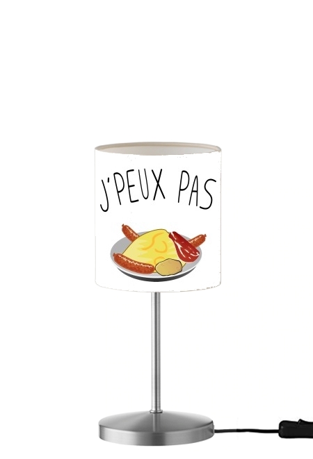 Je peux pas jai choucroute für Tisch- / Nachttischlampe