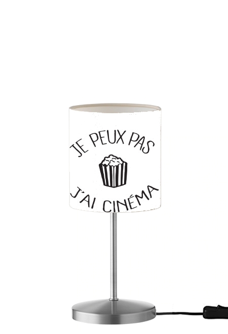 Je peux pas jai cinema für Tisch- / Nachttischlampe