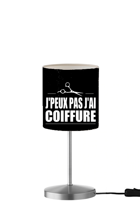 Je peux pas jai coiffure für Tisch- / Nachttischlampe