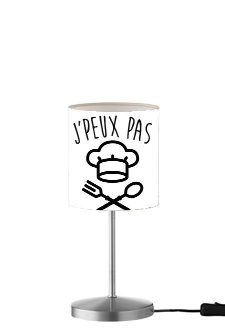 Je peux pas jai cuisine für Tisch- / Nachttischlampe