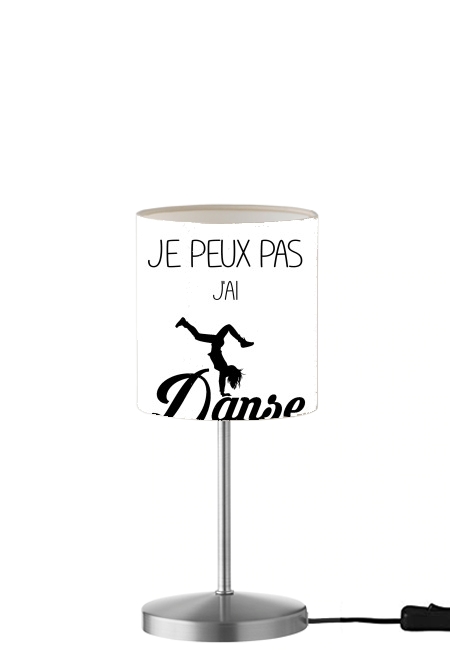 Je peux pas jai danse für Tisch- / Nachttischlampe