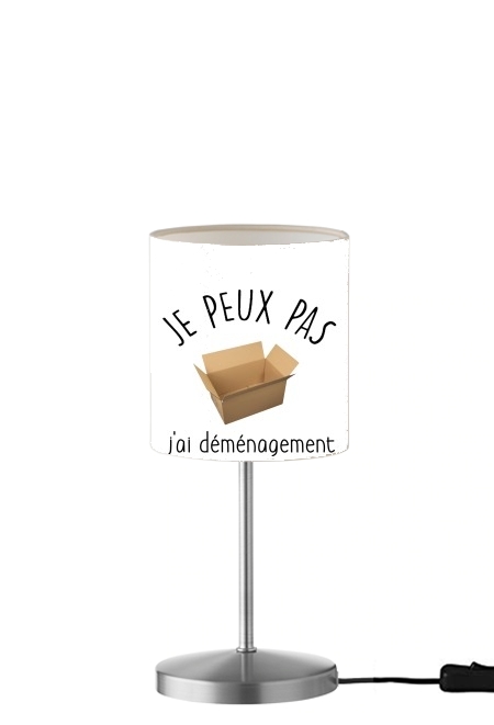 Je peux pas jai demenagement für Tisch- / Nachttischlampe