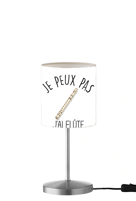 Je peux pas jai flute für Tisch- / Nachttischlampe