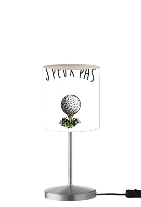 Je peux pas jai golf für Tisch- / Nachttischlampe