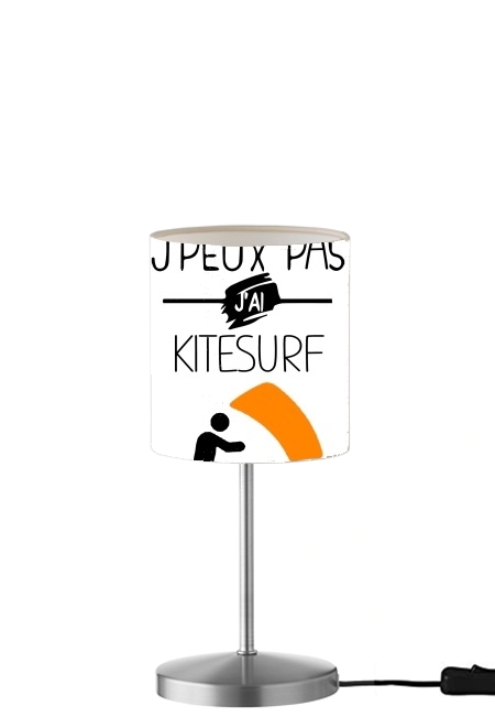 Je peux pas jai kitesurf für Tisch- / Nachttischlampe