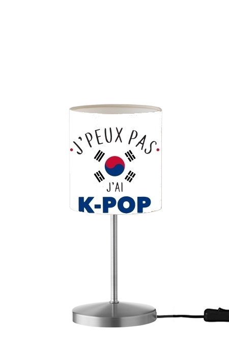 Je peux pas jai Kpop für Tisch- / Nachttischlampe